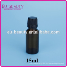 15ml amber glass bottle